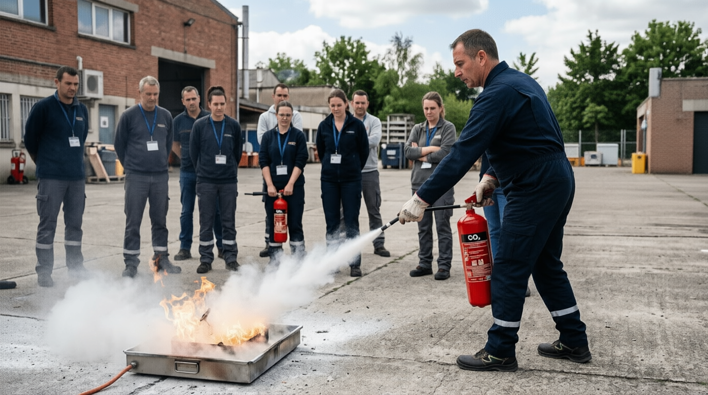 Formation manipulation extincteur Annecy
